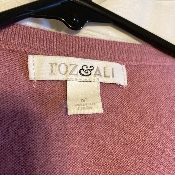 Roz & Ali Purple Sweater Tank - Picture 4 of 5